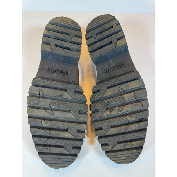 Size 40 Pikolinos Aviles Brown Loafers Chunky - Picture 9 of 12